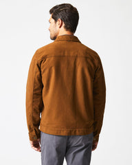 Men Moleskin Tupelo Trucker Jacket Tobacco | Billy Reid Jackets &amp; Outerwear