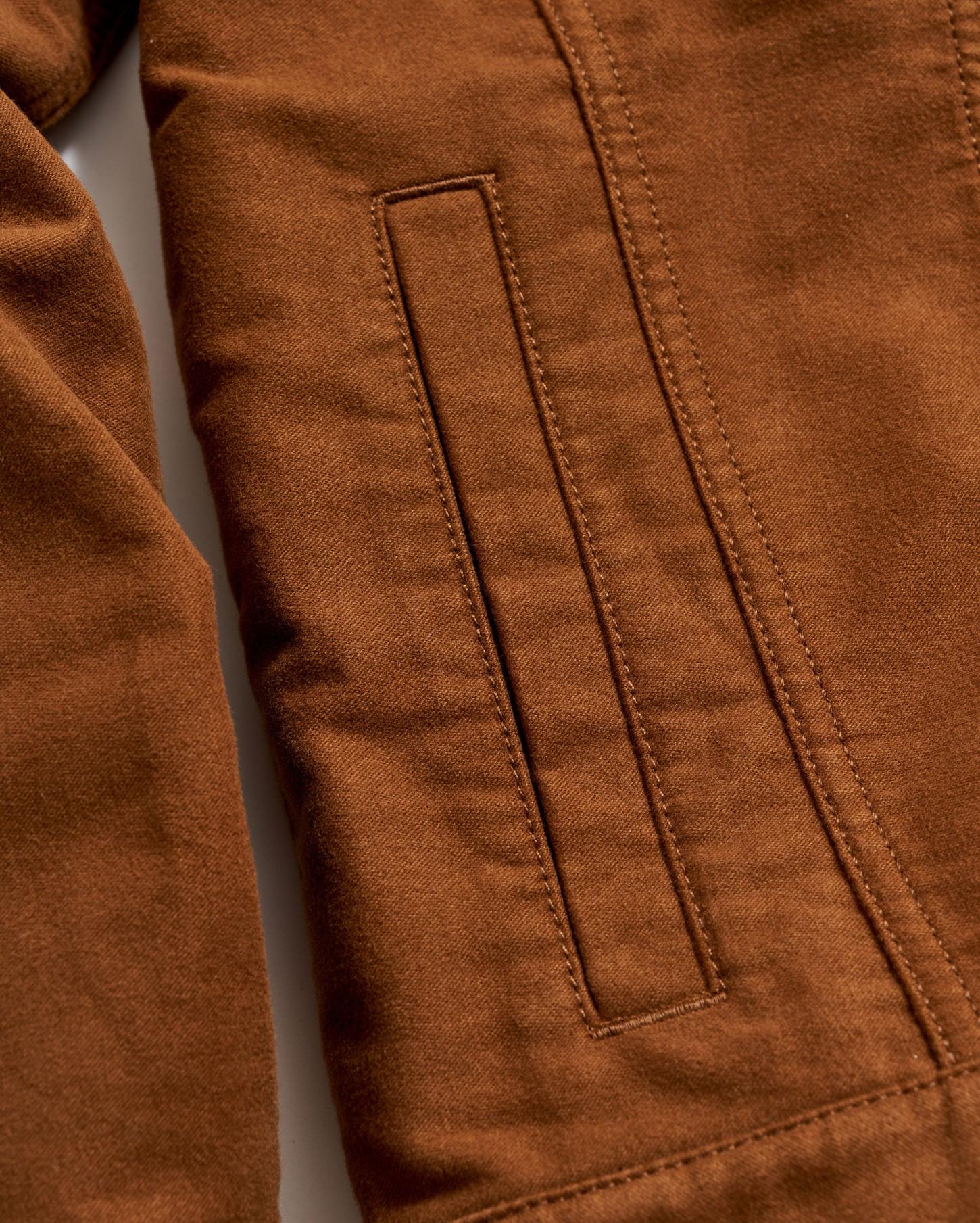 Men Moleskin Tupelo Trucker Jacket Tobacco | Billy Reid Jackets &amp; Outerwear