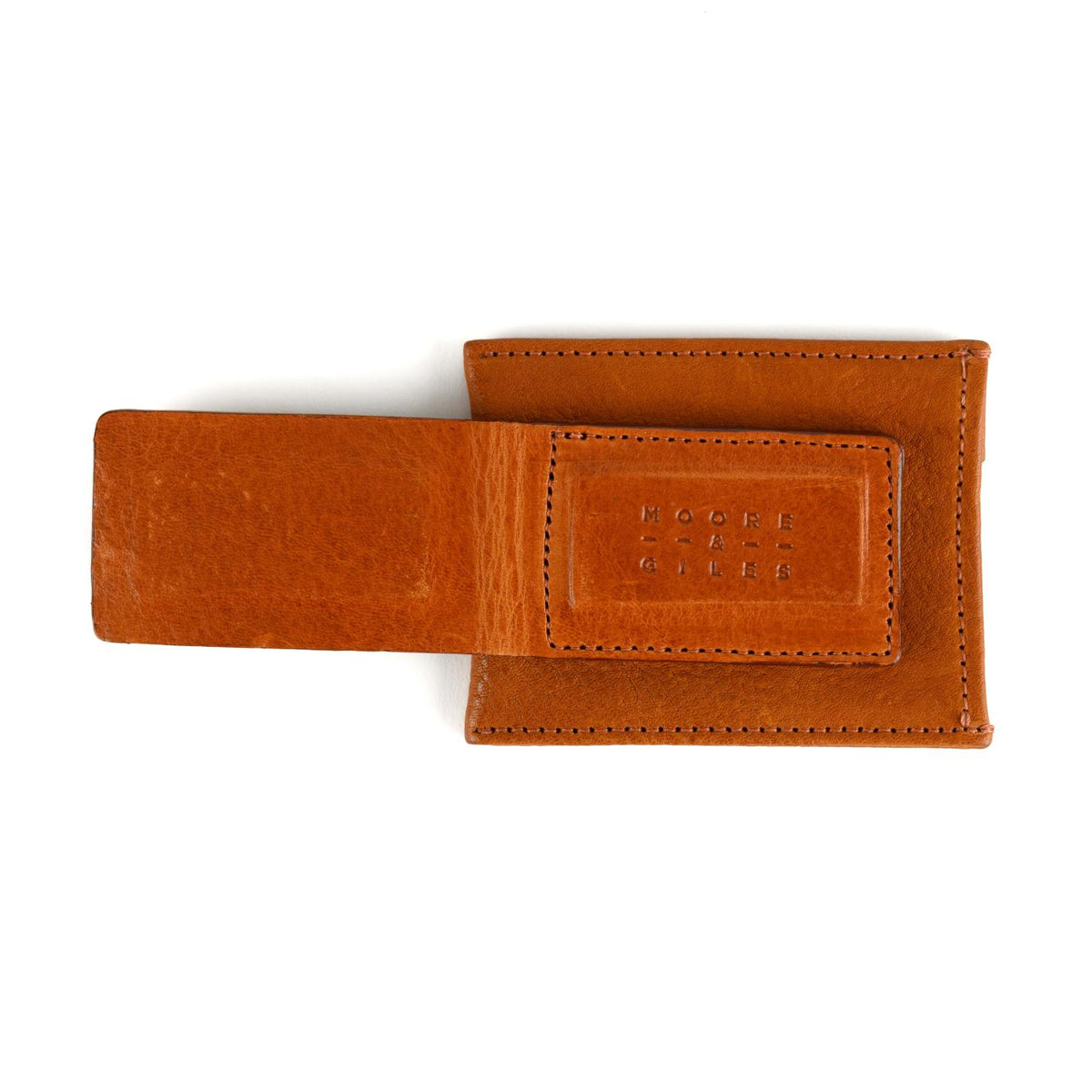 Men Money Clip Wallet Modern Saddle | Billy Reid Accessories