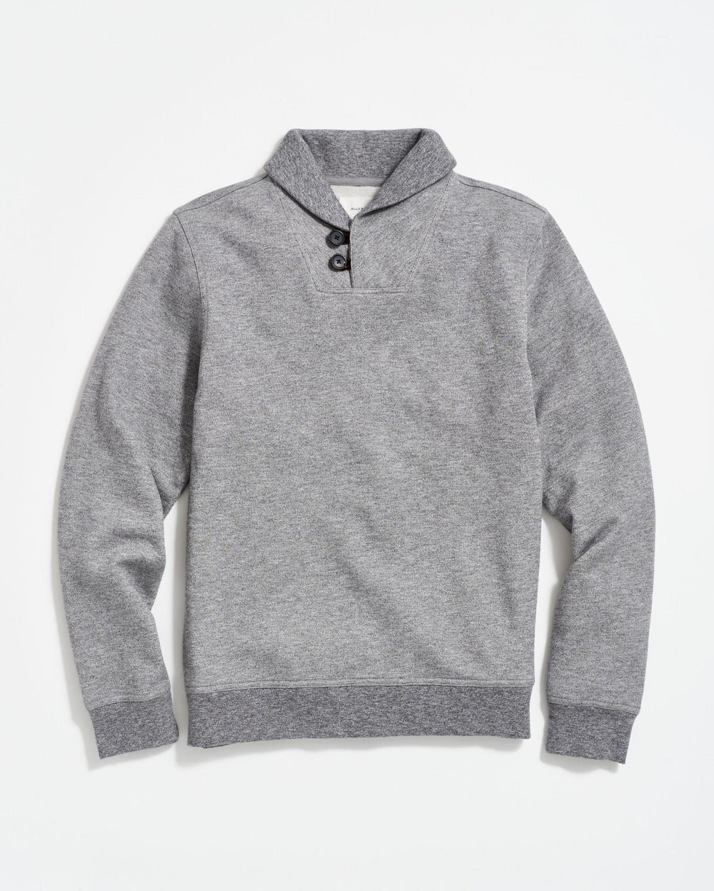 Men Mouline Shawl Pullover Medium Grey | Billy Reid Sweaters &amp; Sweatshirts