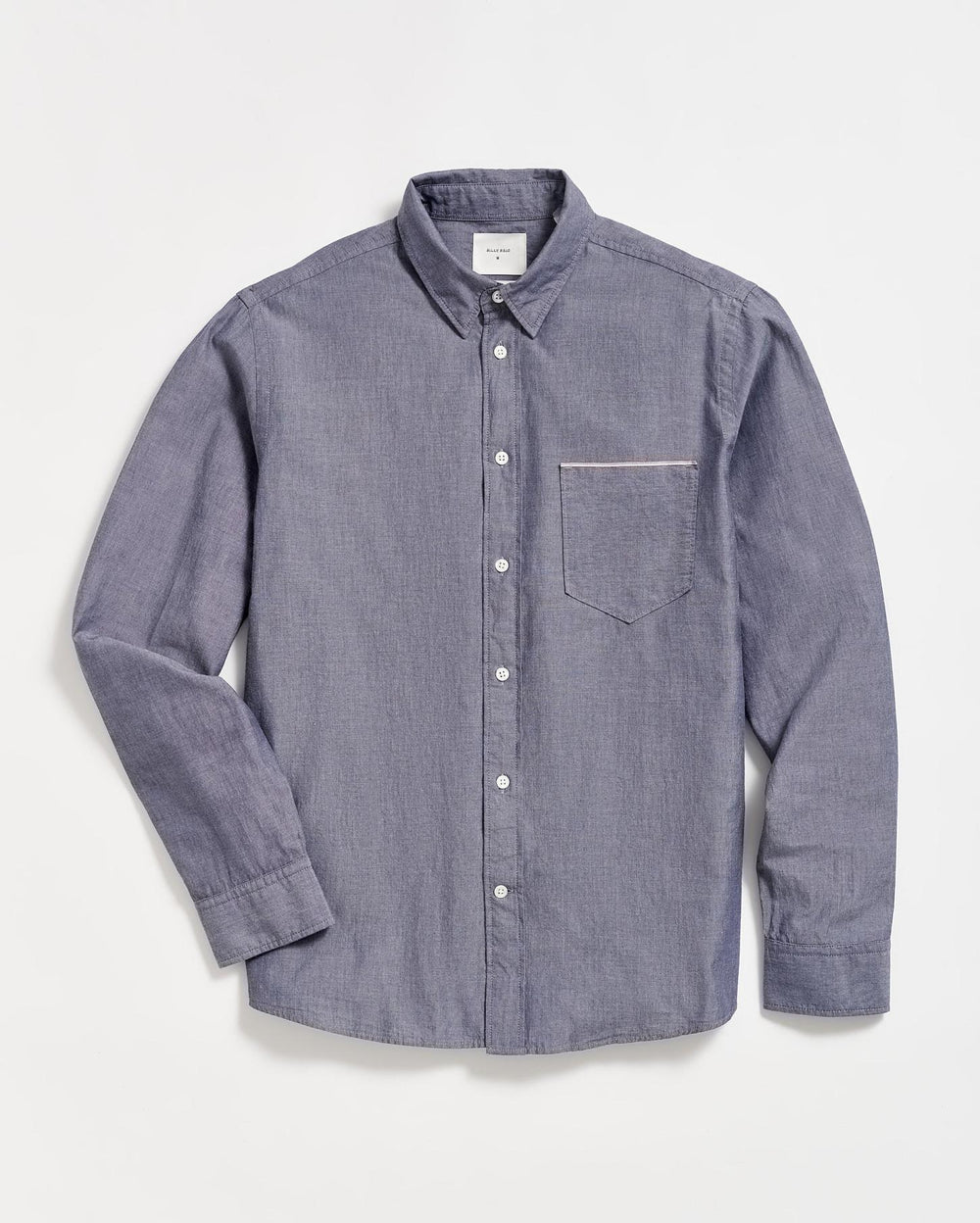 Men Msl 1-Pocket Shirt Blue | Billy Reid Shirting