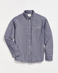 Men Msl 1-Pocket Shirt Blue | Billy Reid Shirting