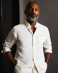 Men Msl 1-Pocket Shirt White | Billy Reid Shirting