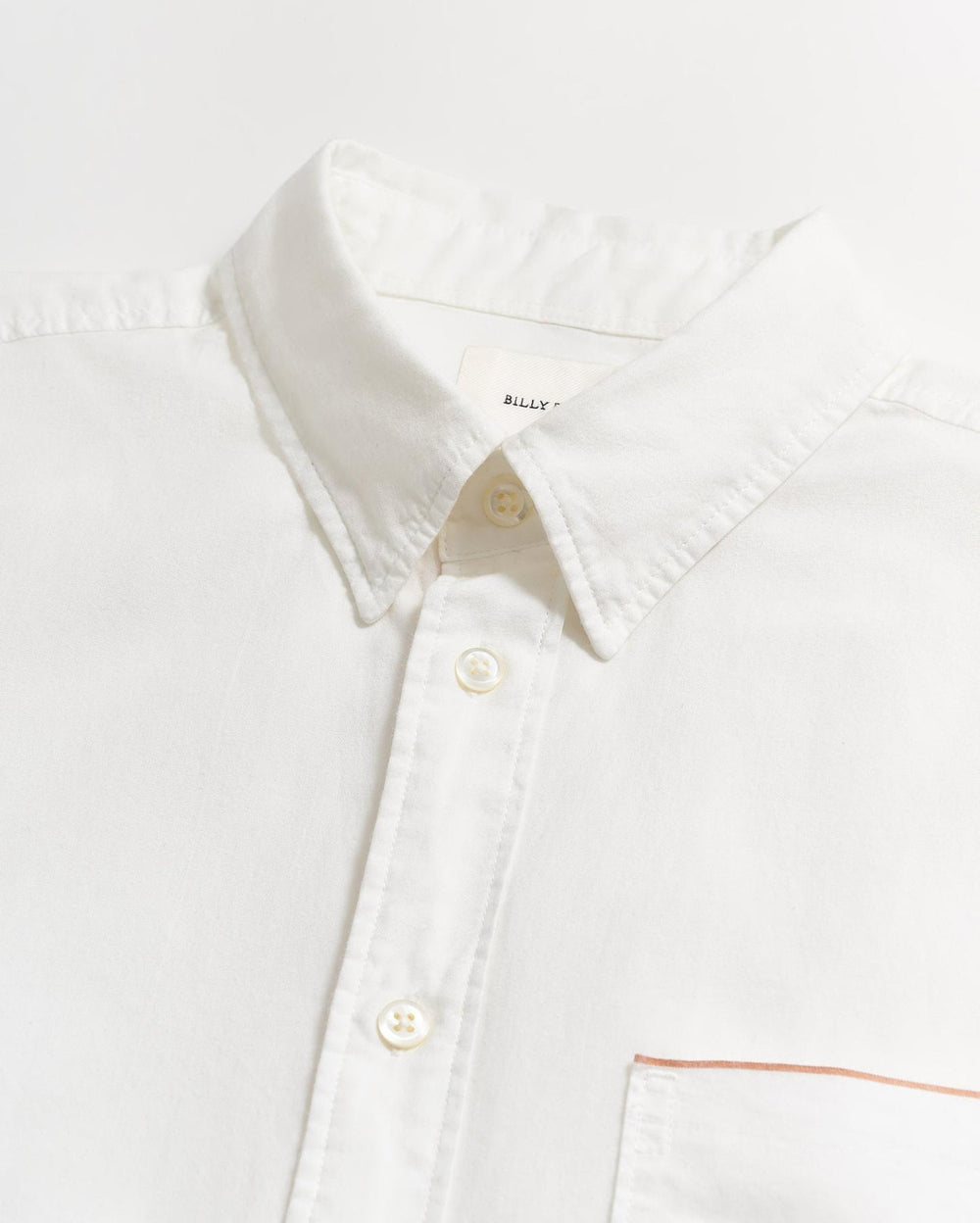 Men Msl 1-Pocket Shirt White | Billy Reid Shirting