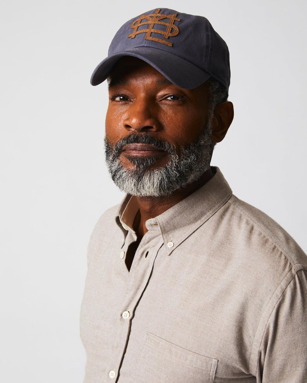 Men Msl Cap Charcoal | Billy Reid Accessories