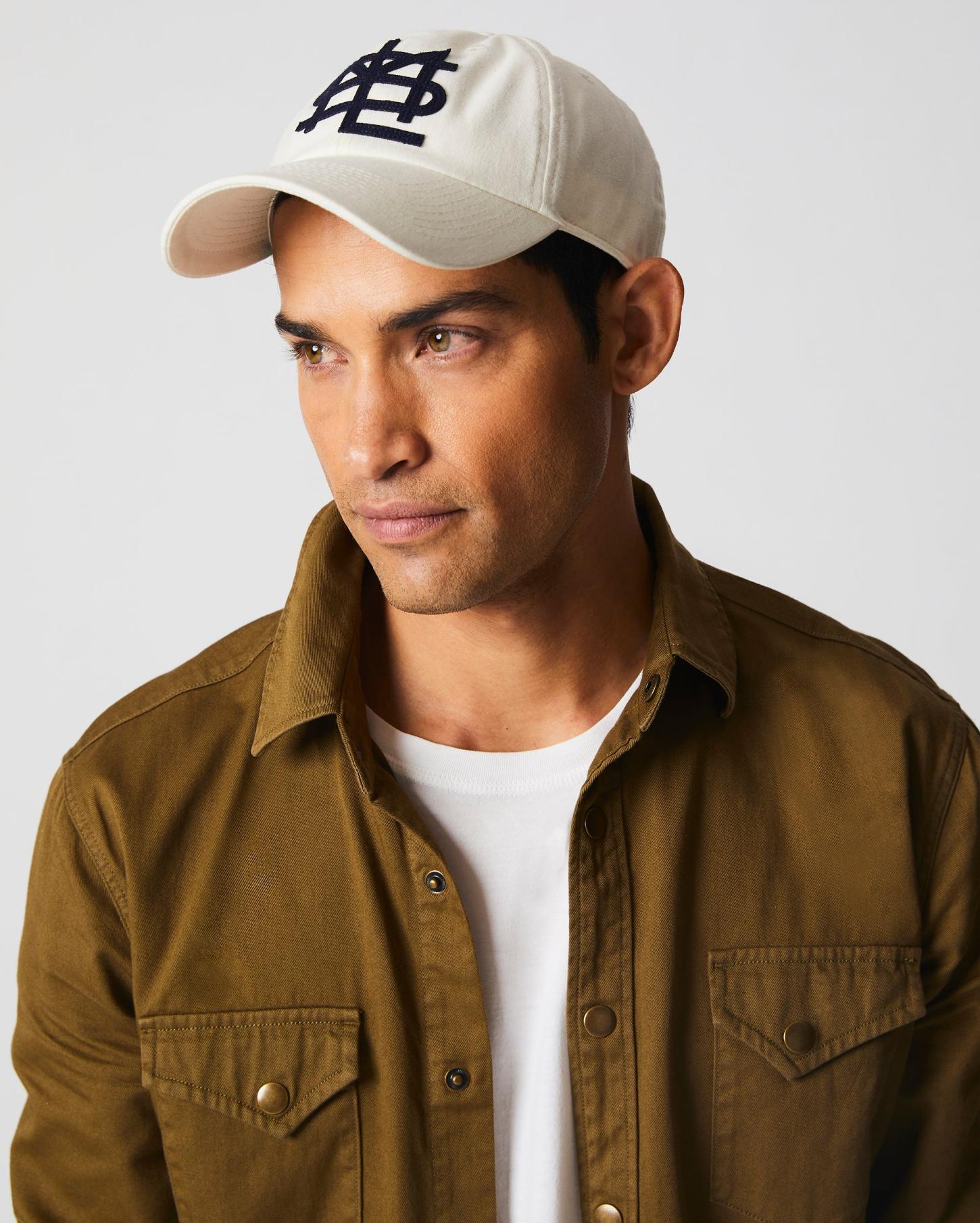 Men Msl Cap Charcoal | Billy Reid Accessories