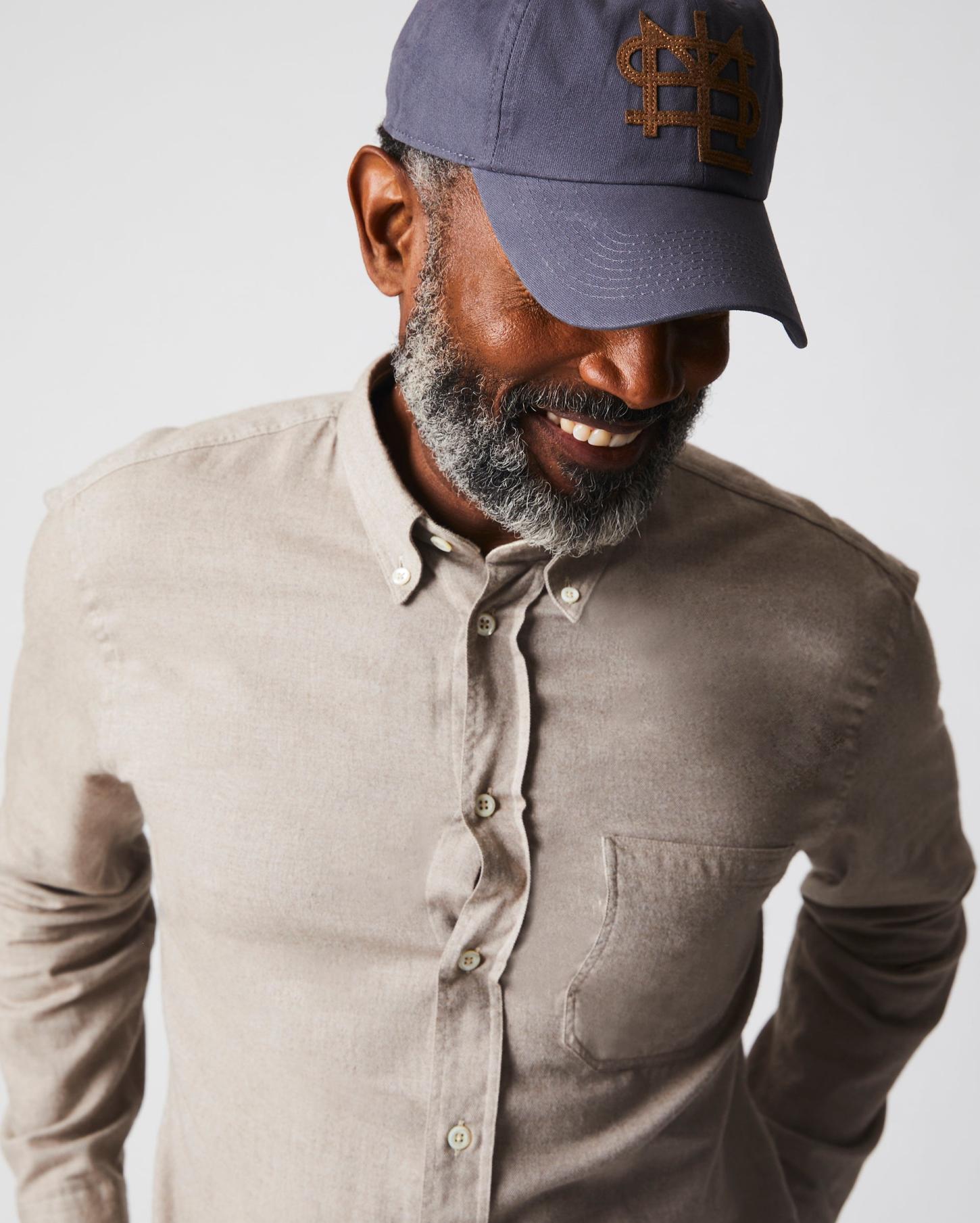 Men Msl Cap Charcoal | Billy Reid Accessories