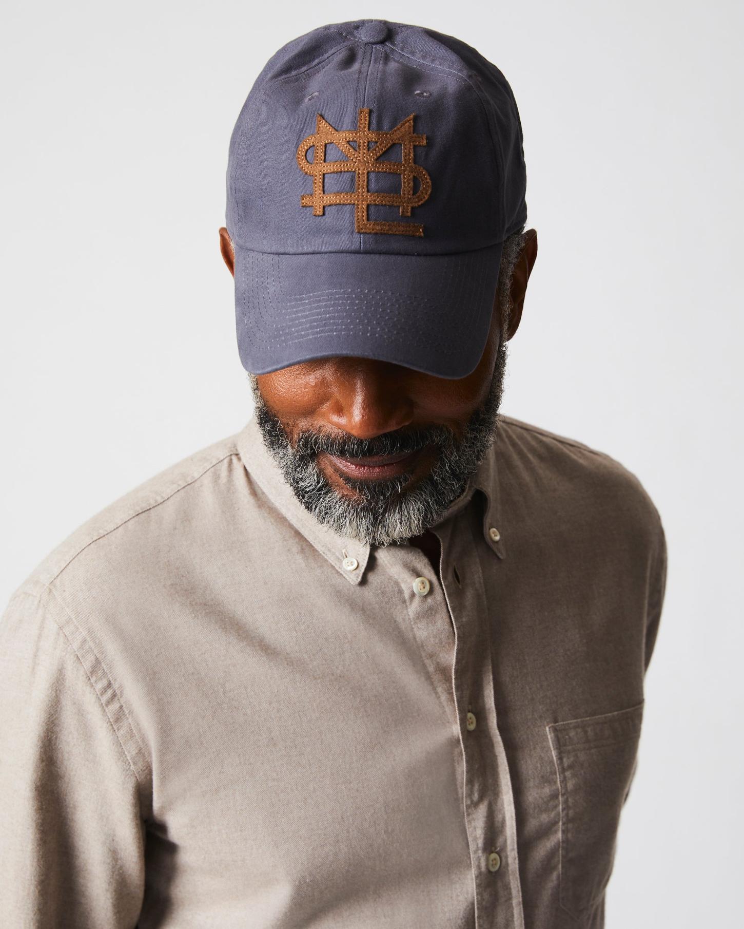 Men Msl Cap Charcoal | Billy Reid Accessories