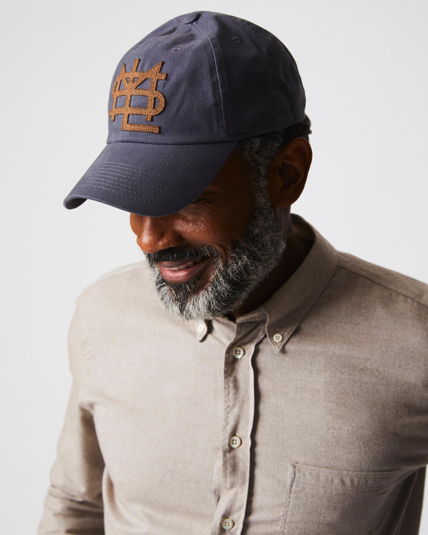 Men Msl Cap Charcoal | Billy Reid Accessories