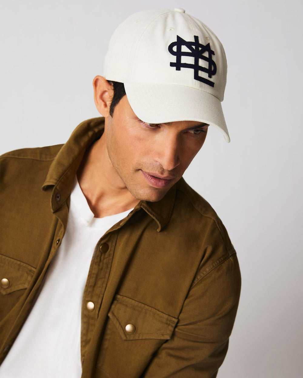 Men Msl Cap Charcoal | Billy Reid Accessories
