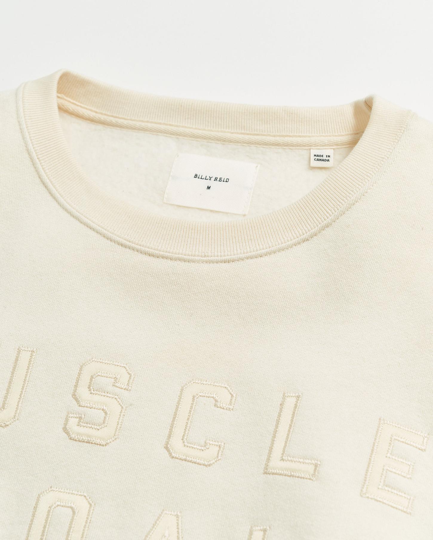 Men Muscle Shoals Sound Crew Natural | Billy Reid Sweaters &amp; Sweatshirts