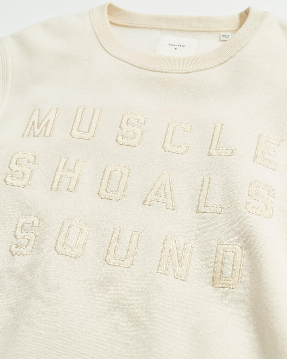 Men Muscle Shoals Sound Crew Natural | Billy Reid Sweaters &amp; Sweatshirts