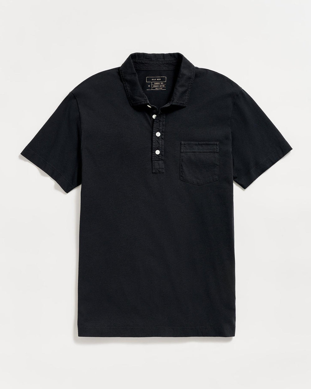Men Pensacola Polo Black | Billy Reid Polos, Tees &amp; Henleys