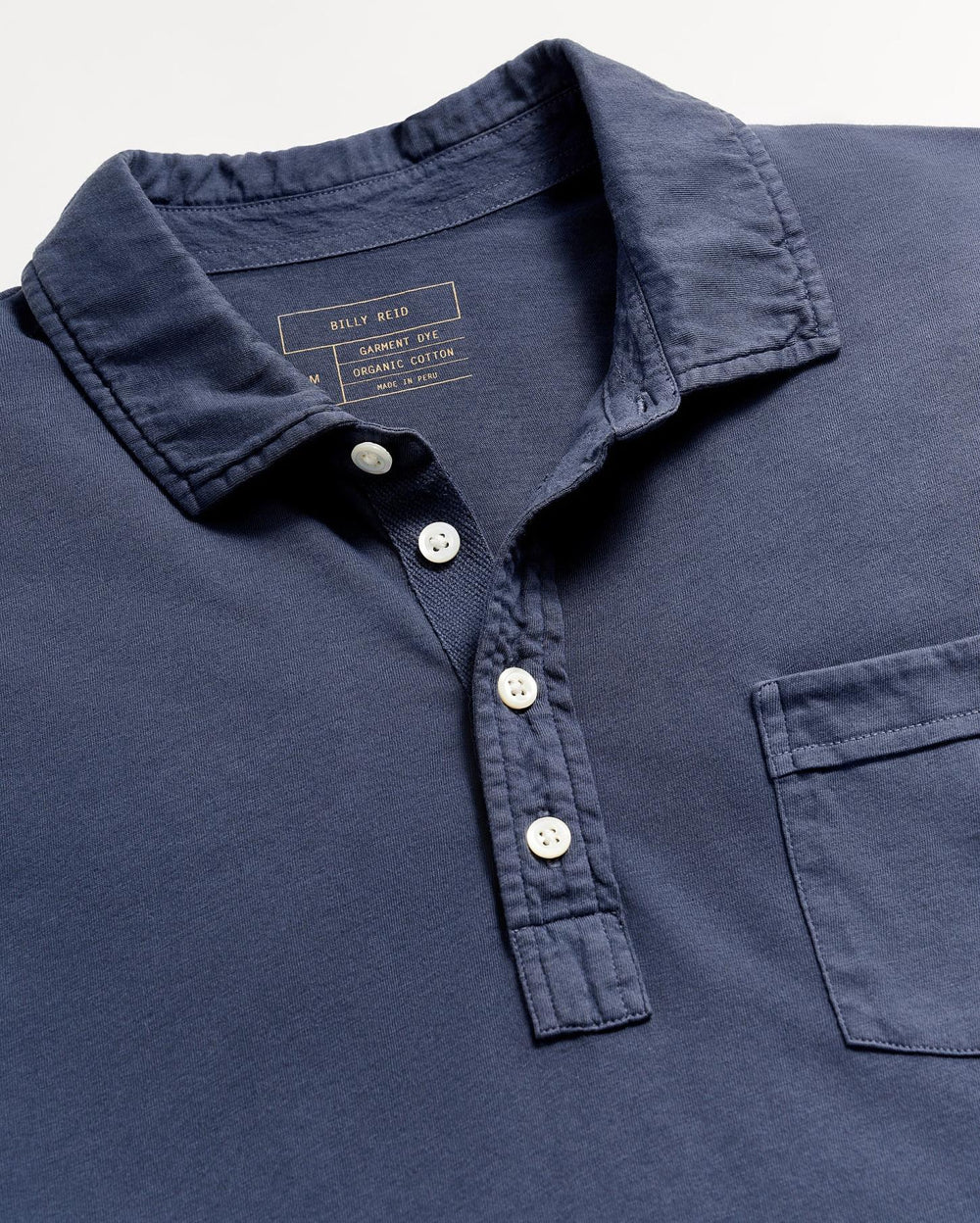 Men Pensacola Polo Navy | Billy Reid Polos, Tees &amp; Henleys