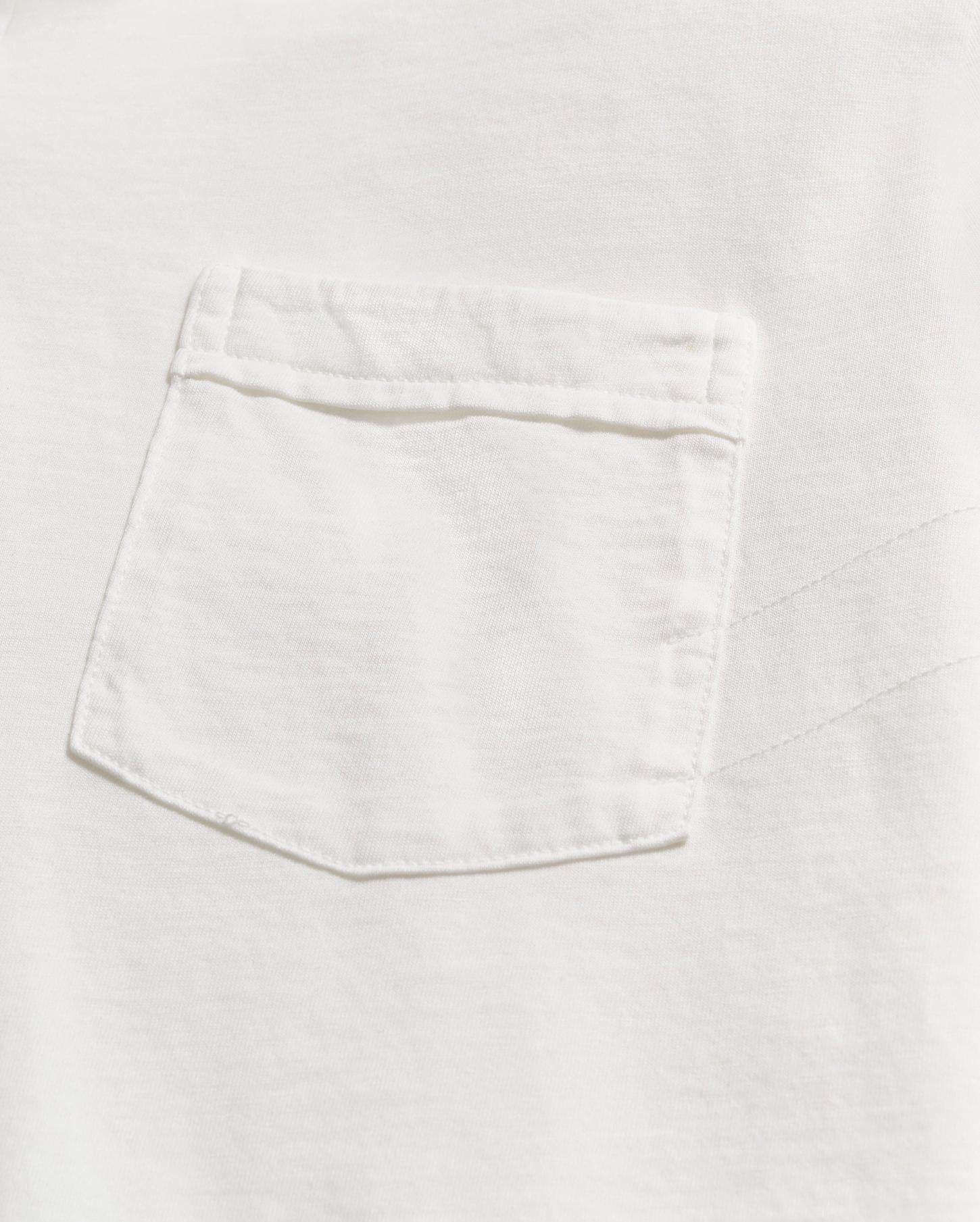 Men Pensacola Polo White | Billy Reid Polos, Tees &amp; Henleys