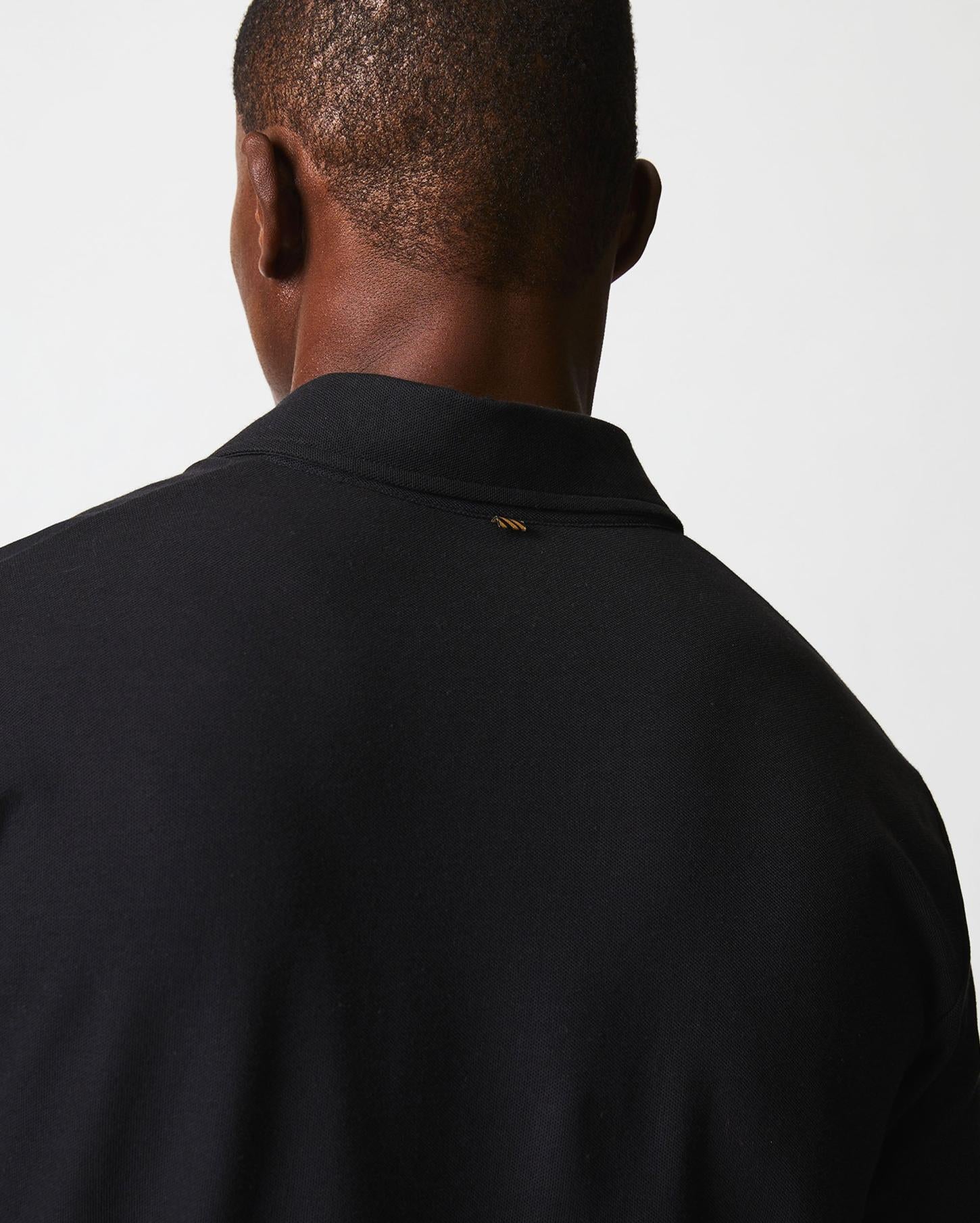 Men Pique Pensacola Polo Black | Billy Reid Polos, Tees &amp; Henleys