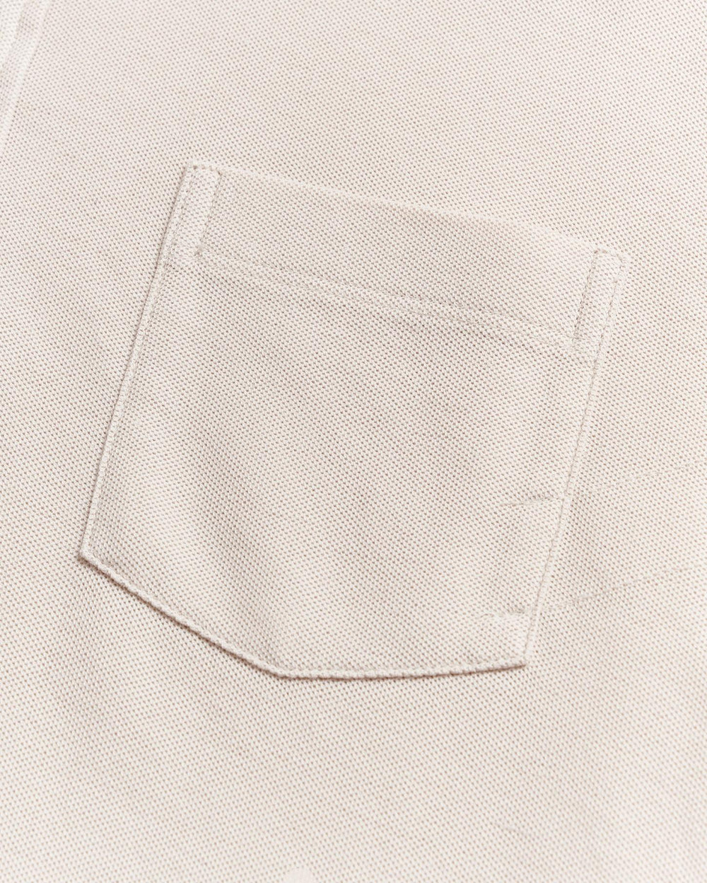 Men Pique Pensacola Polo Natural | Billy Reid Polos, Tees &amp; Henleys