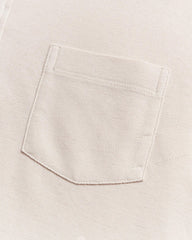 Men Pique Pensacola Polo Natural | Billy Reid Polos, Tees &amp; Henleys