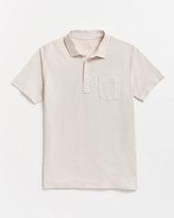 Men Pique Pensacola Polo Natural | Billy Reid Polos, Tees &amp; Henleys