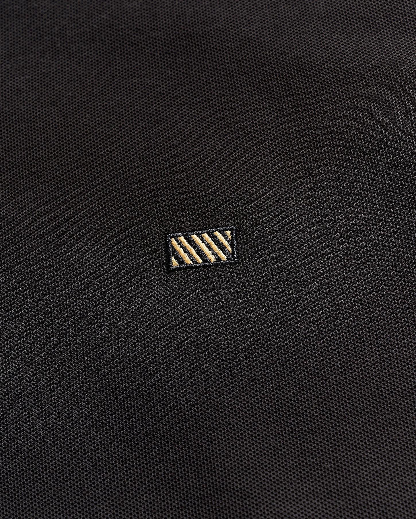 Men Pique Polo Black | Billy Reid Polos, Tees &amp; Henleys