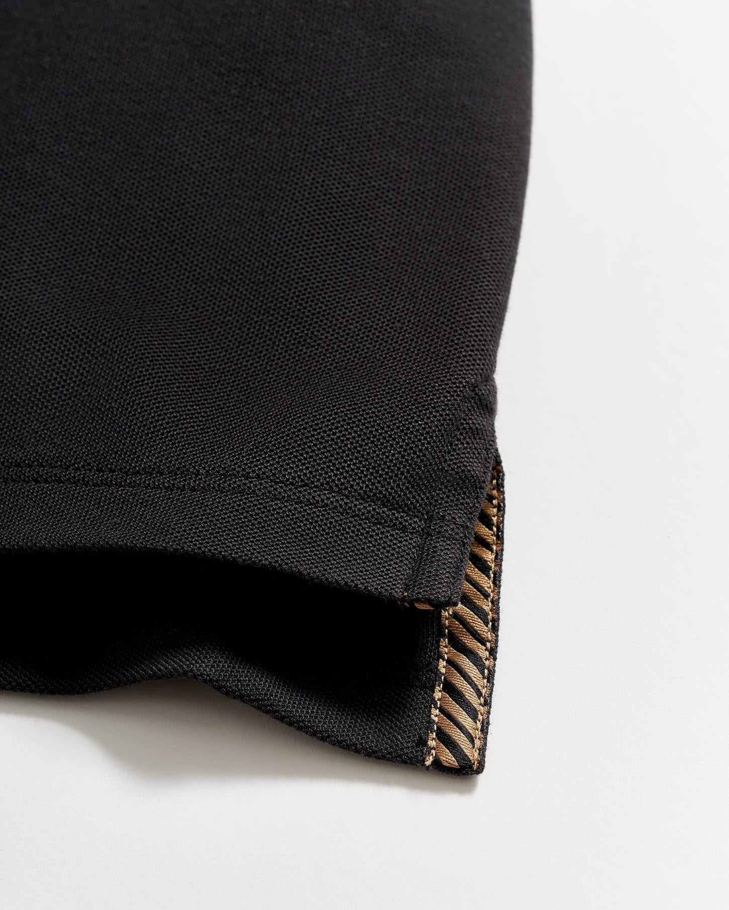 Men Pique Polo Black | Billy Reid Polos, Tees &amp; Henleys