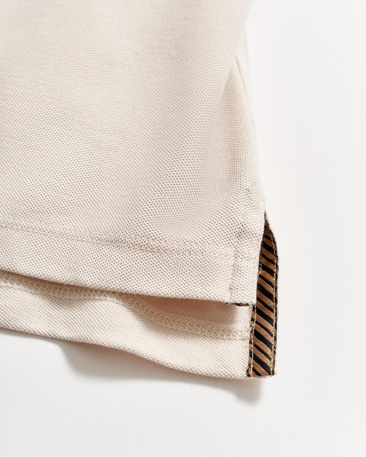 Men Pique Polo Natural | Billy Reid Polos, Tees &amp; Henleys