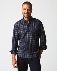 Men Plaid Tuscumbia Shirt Bd Black/grey | Billy Reid Shirting