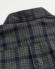 Men Plaid Tuscumbia Shirt Bd Brown/black | Billy Reid Shirting