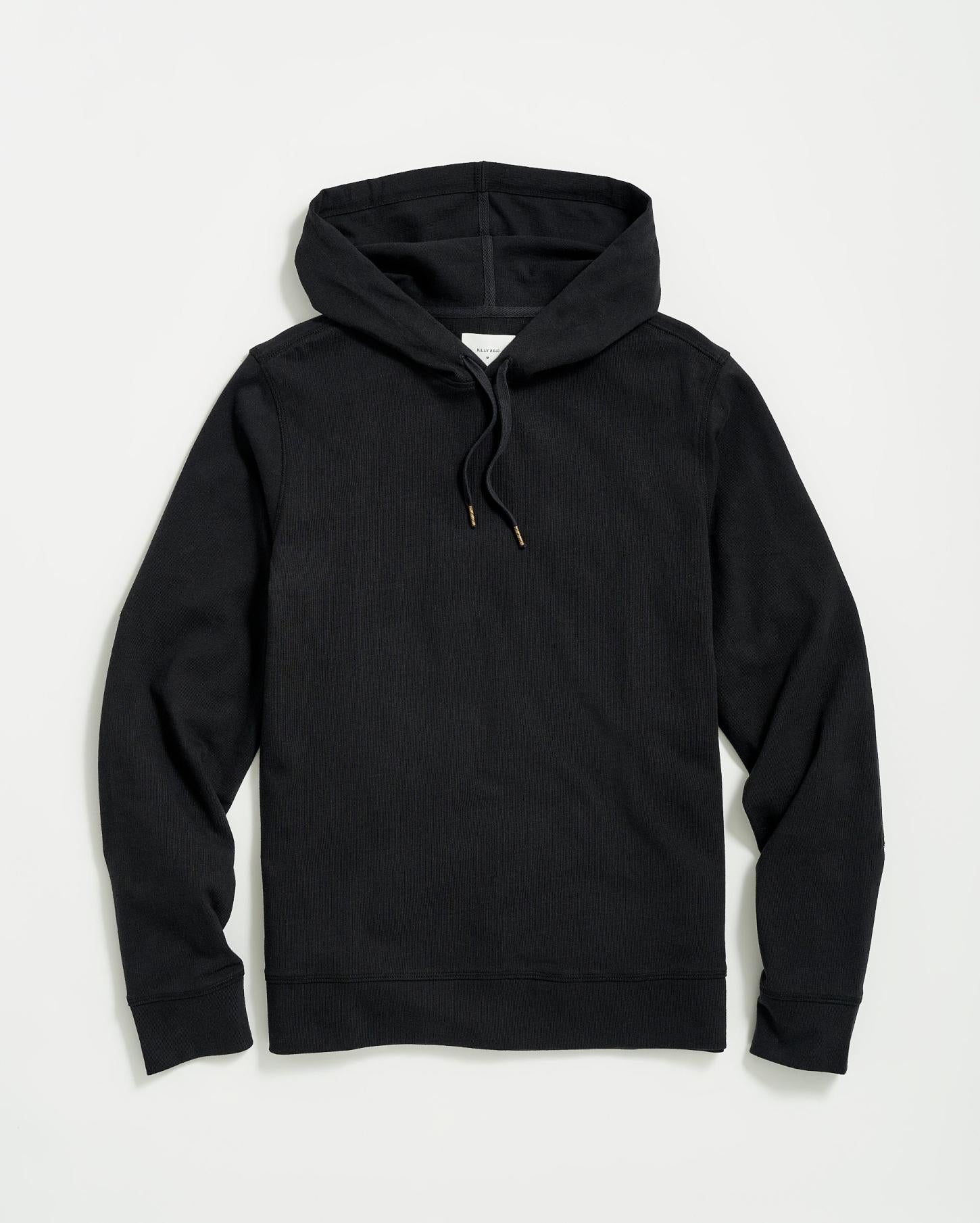 Men Practice Hoodie Black | Billy Reid Sweaters &amp; Sweatshirts