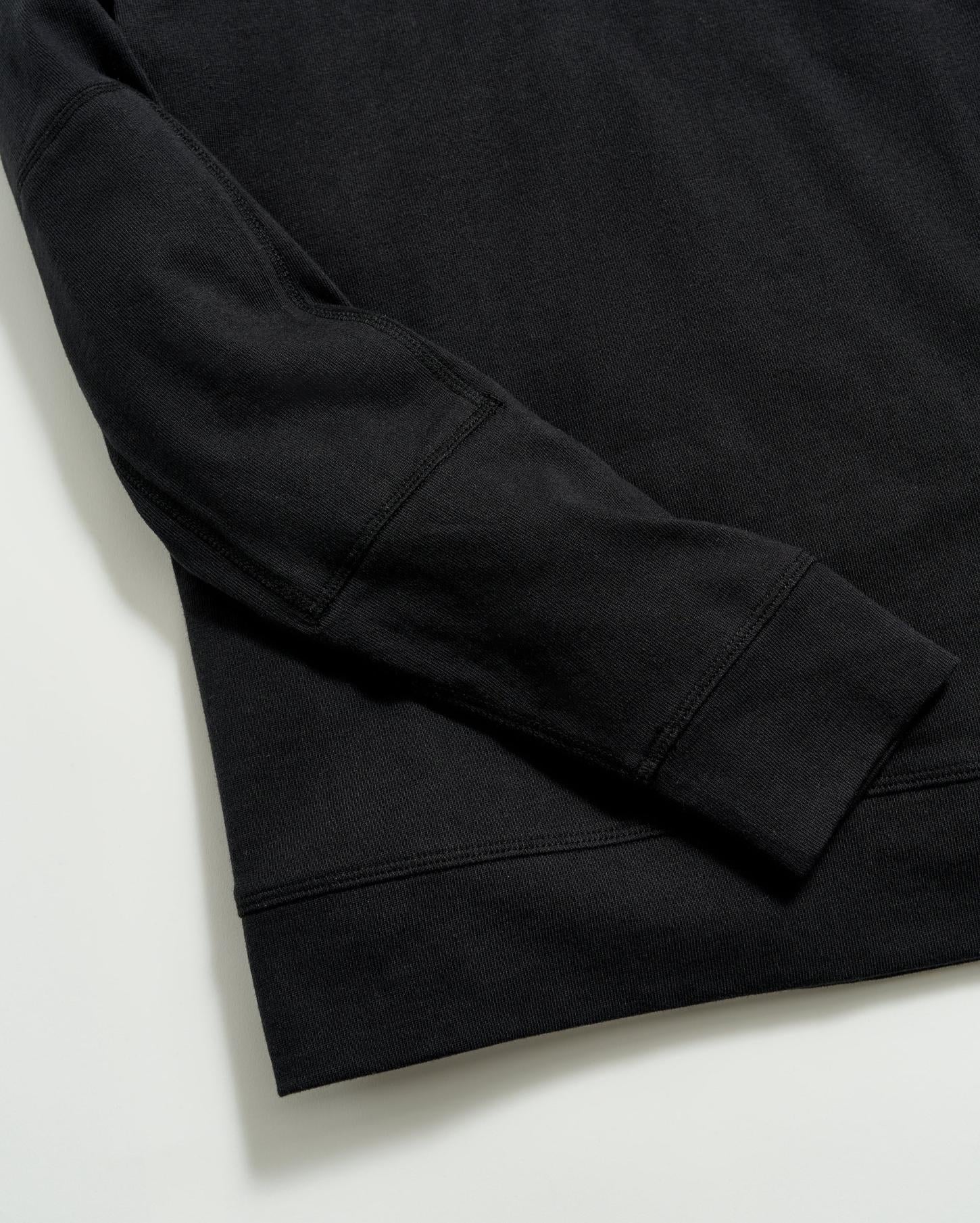 Men Practice Hoodie Black | Billy Reid Sweaters &amp; Sweatshirts