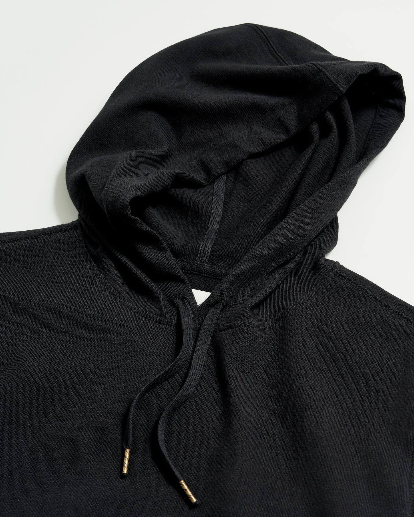 Men Practice Hoodie Black | Billy Reid Sweaters &amp; Sweatshirts