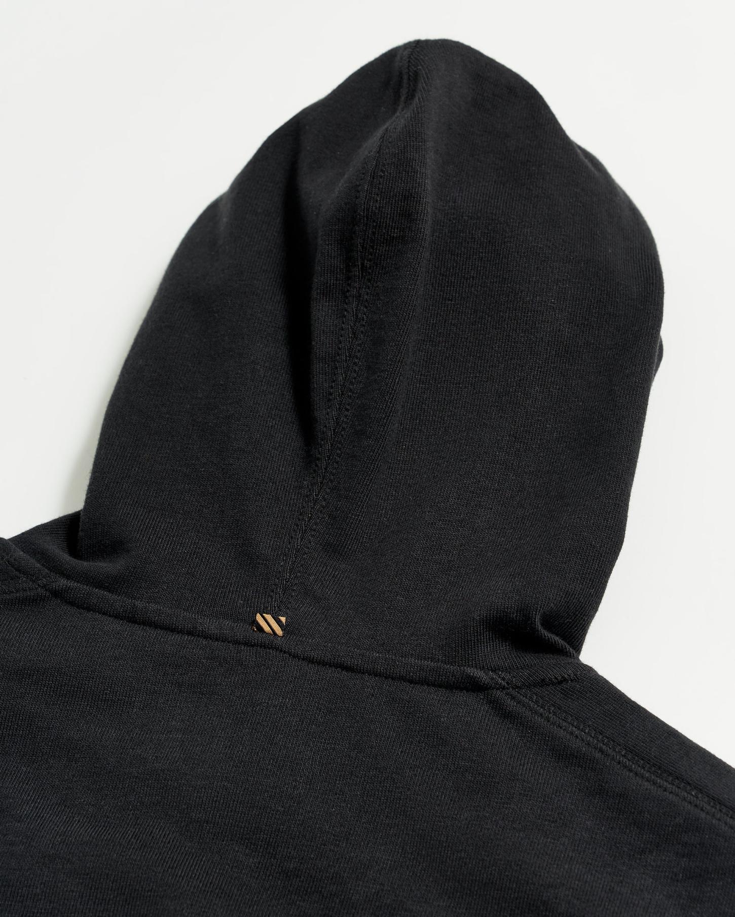 Men Practice Hoodie Black | Billy Reid Sweaters &amp; Sweatshirts