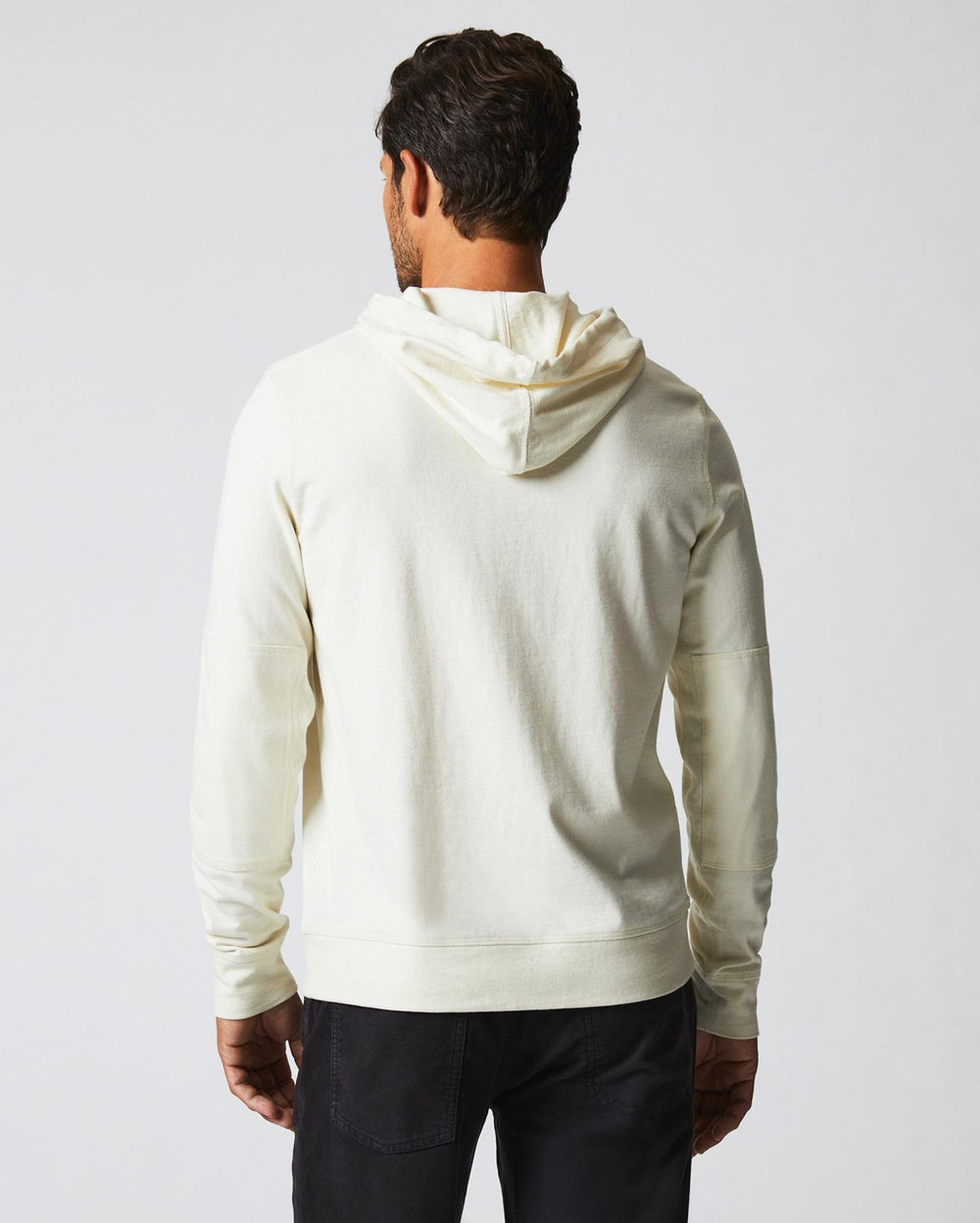 Men Practice Hoodie Tinted White | Billy Reid Sweaters &amp; Sweatshirts