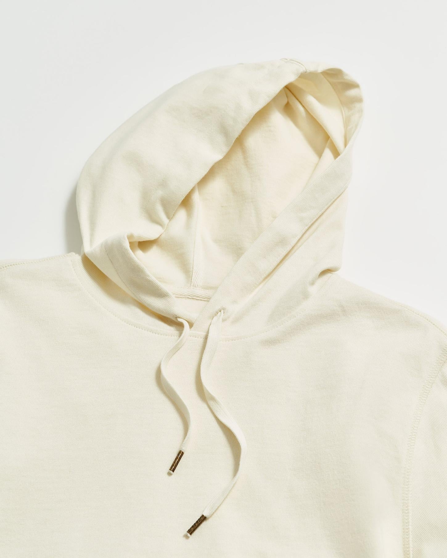 Men Practice Hoodie Tinted White | Billy Reid Sweaters &amp; Sweatshirts