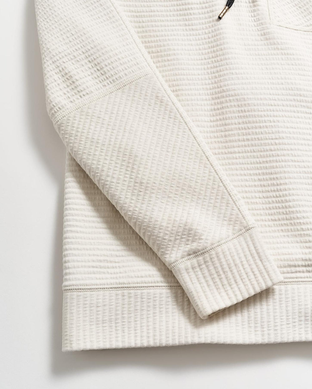 Men Quilted Half Zip Tinted White | Billy Reid Sweaters &amp; Sweatshirts