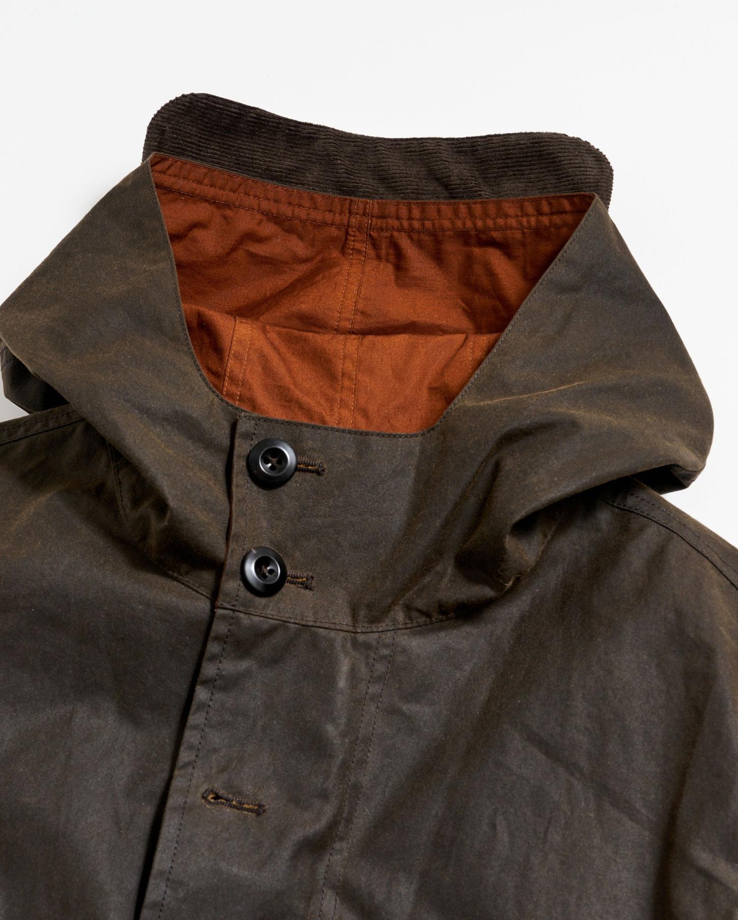 Men Rain Parka Olive | Billy Reid Jackets &amp; Outerwear