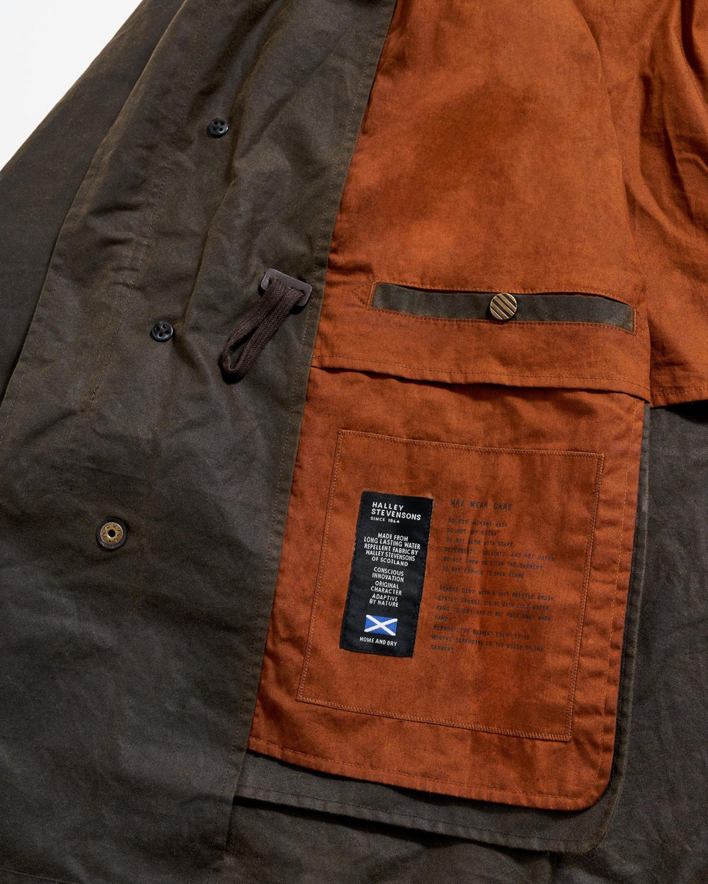 Men Rain Parka Olive | Billy Reid Jackets &amp; Outerwear