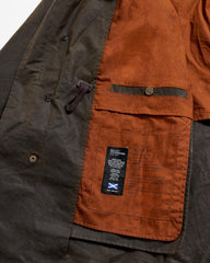 Men Rain Parka Olive | Billy Reid Jackets &amp; Outerwear