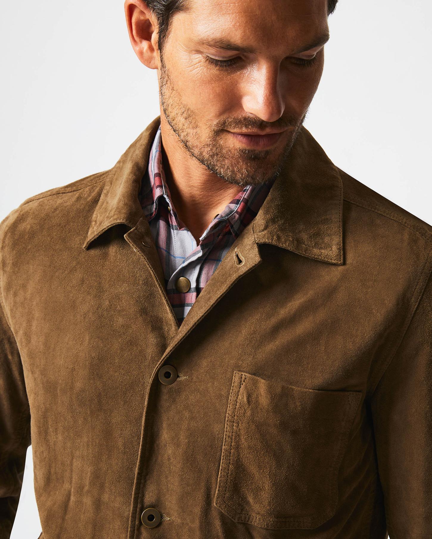 Men Ranch Jacket Uniform Green | Billy Reid Jackets &amp; Outerwear