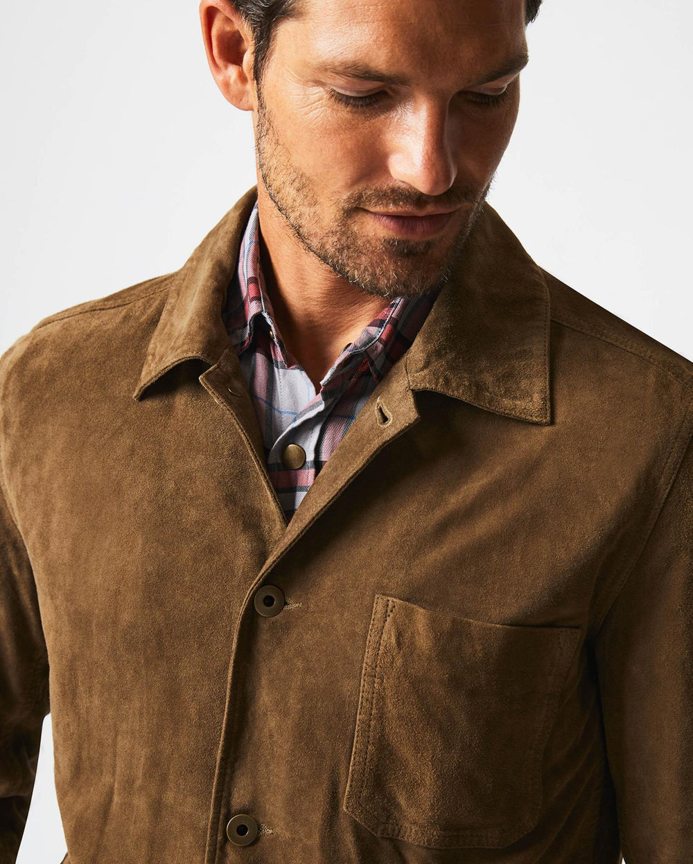 Men Ranch Jacket Uniform Green | Billy Reid Jackets &amp; Outerwear