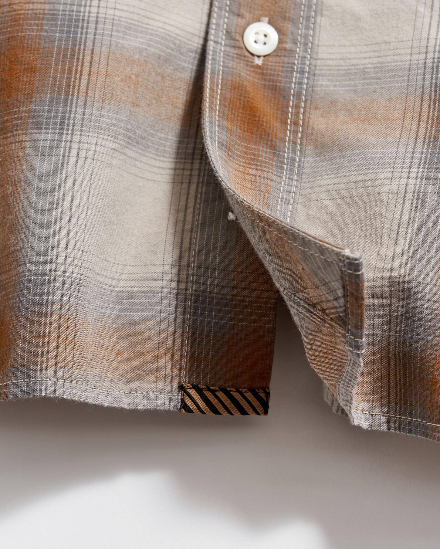 Men Shadow Plaid Tuscumbia Shirt Bd Grey/multi | Billy Reid Shirting