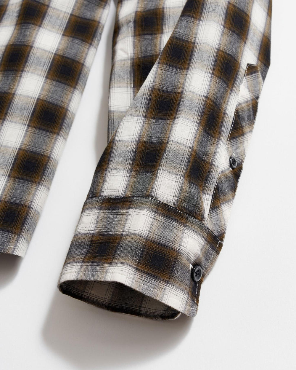 Men Shadow Plaid Tuscumbia Shirt Black/multi | Billy Reid Shirting