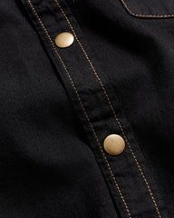 Men Shoals Denim Shirt Black | Billy Reid Shirting
