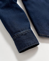 Men Shoals Denim Shirt Double Dye | Billy Reid Shirting