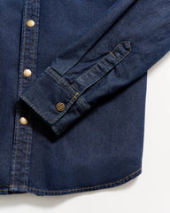 Men Shoals Denim Shirt Double Dye | Billy Reid Shirting
