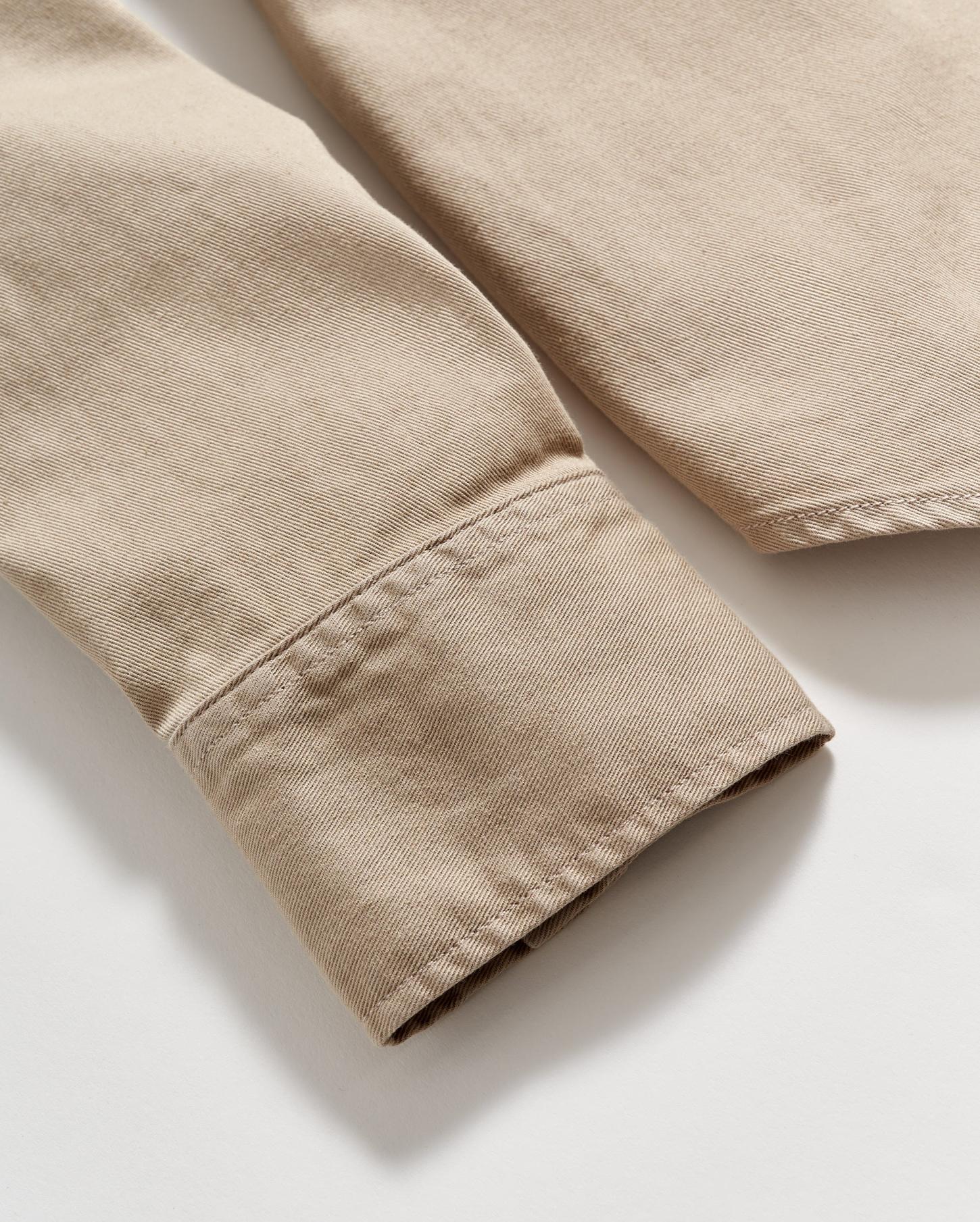 Men Shoals Twill Shirt Khaki | Billy Reid Shirting