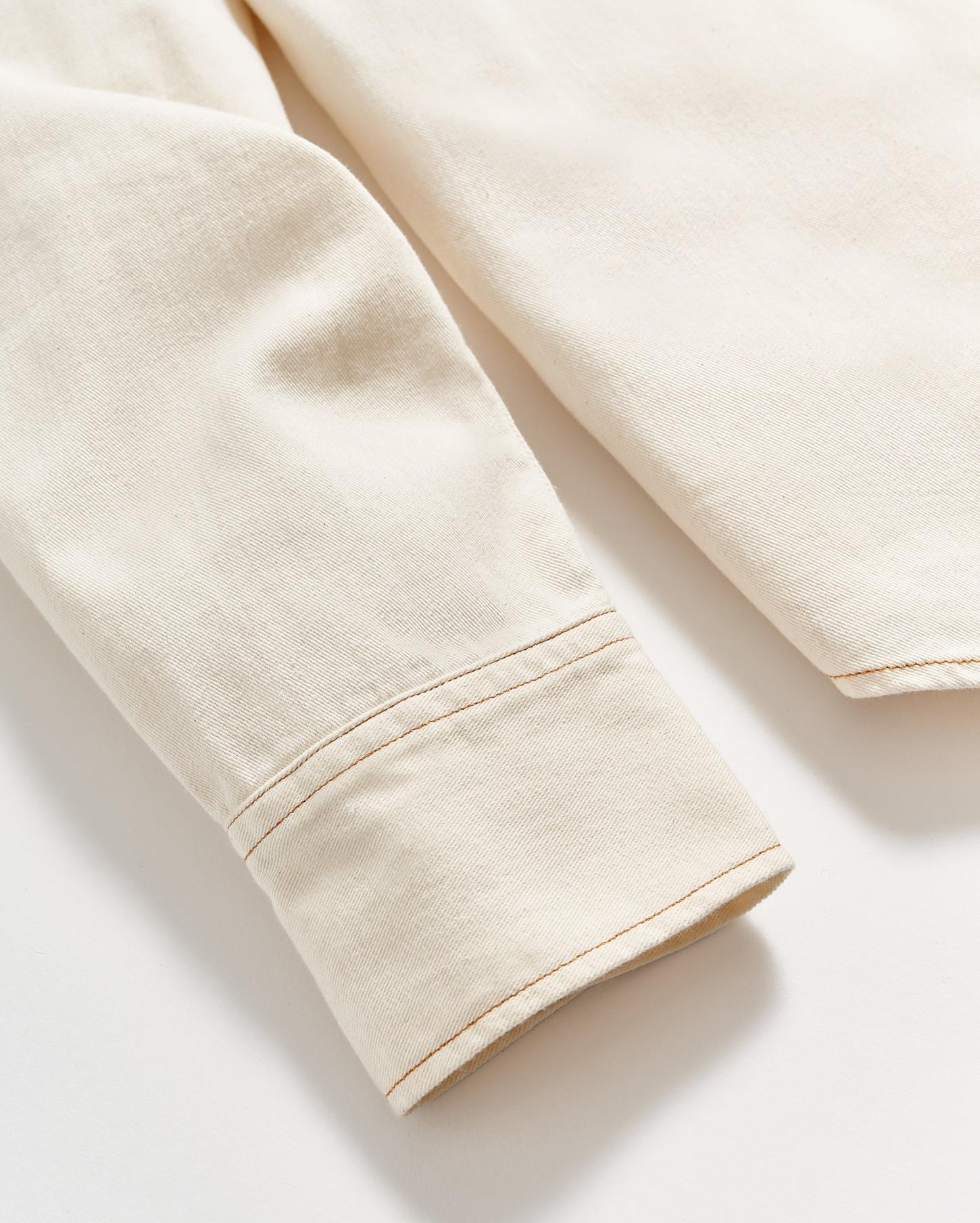 Men Shoals Twill Shirt Natural | Billy Reid Shirting