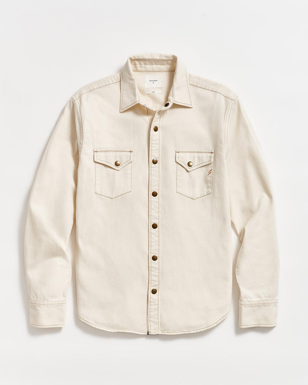 Men Shoals Twill Shirt Natural | Billy Reid Shirting