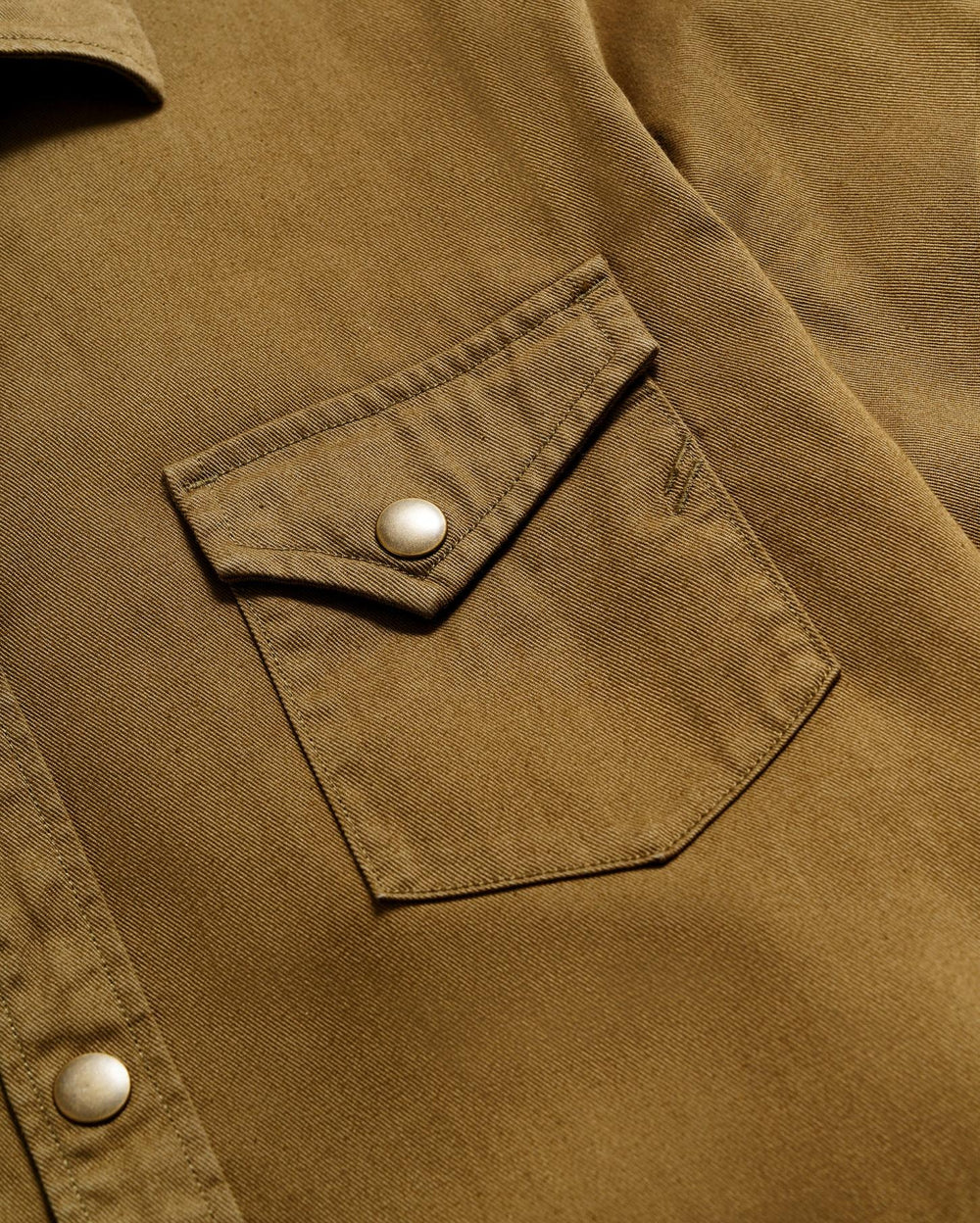 Men Shoals Twill Shirt Slate Green | Billy Reid Shirting