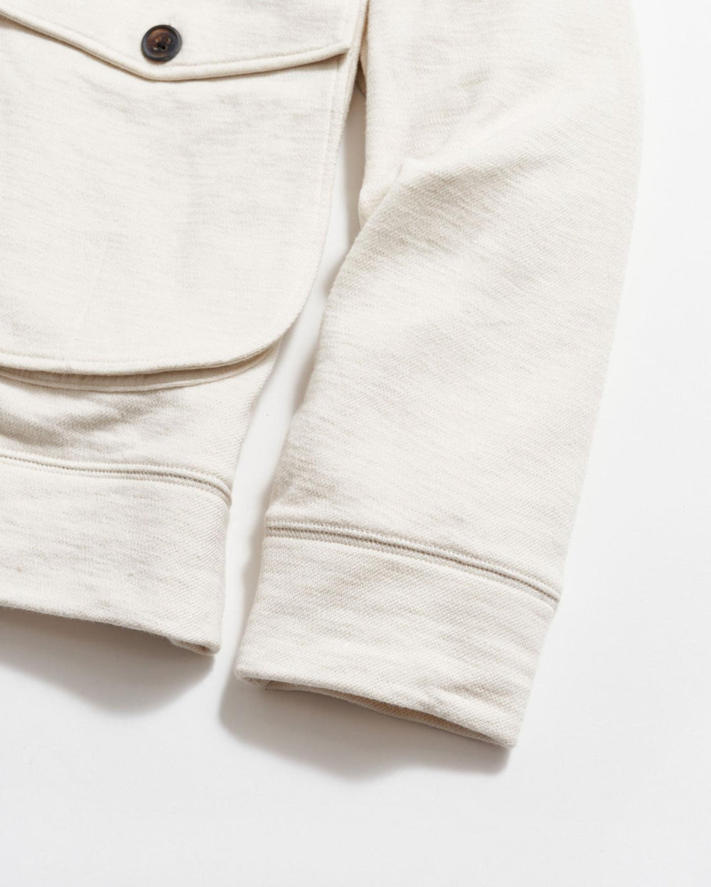 Men Slub Cotton Cardigan Tinted White | Billy Reid Sweaters &amp; Sweatshirts